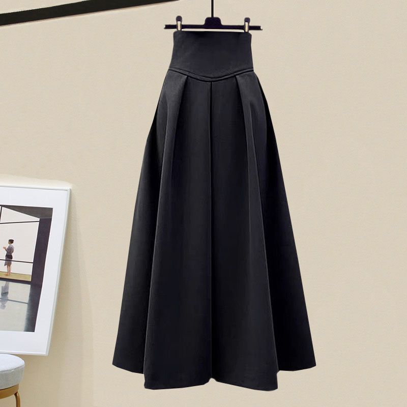 Women's Gentle Oversized Knitted Cardigan Sweater With Skirt