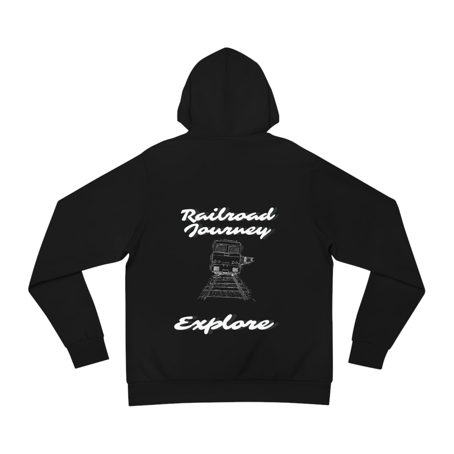 Explore Railroad Journey Hoodie - Adventure Inspired Fashion